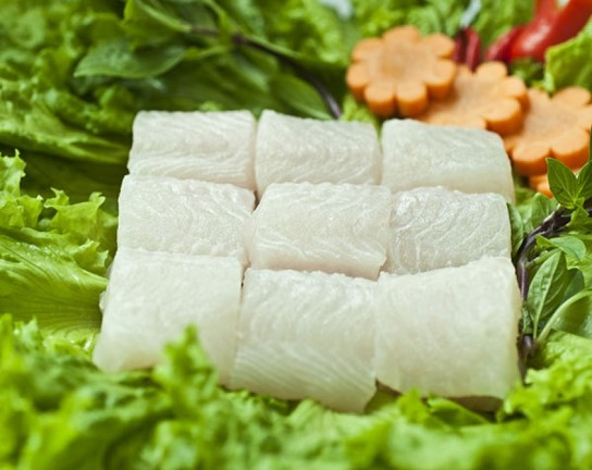 Pangasius Portion fillets, Cube
